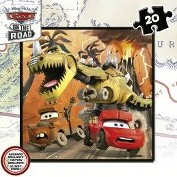 Cars|Set de 4 Puzzles Cars On the Road 73 Peças