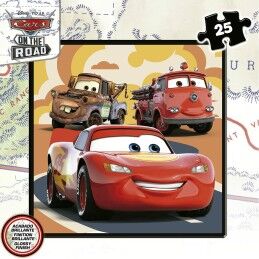 Cars|Set de 4 Puzzles Cars On the Road 73 Peças