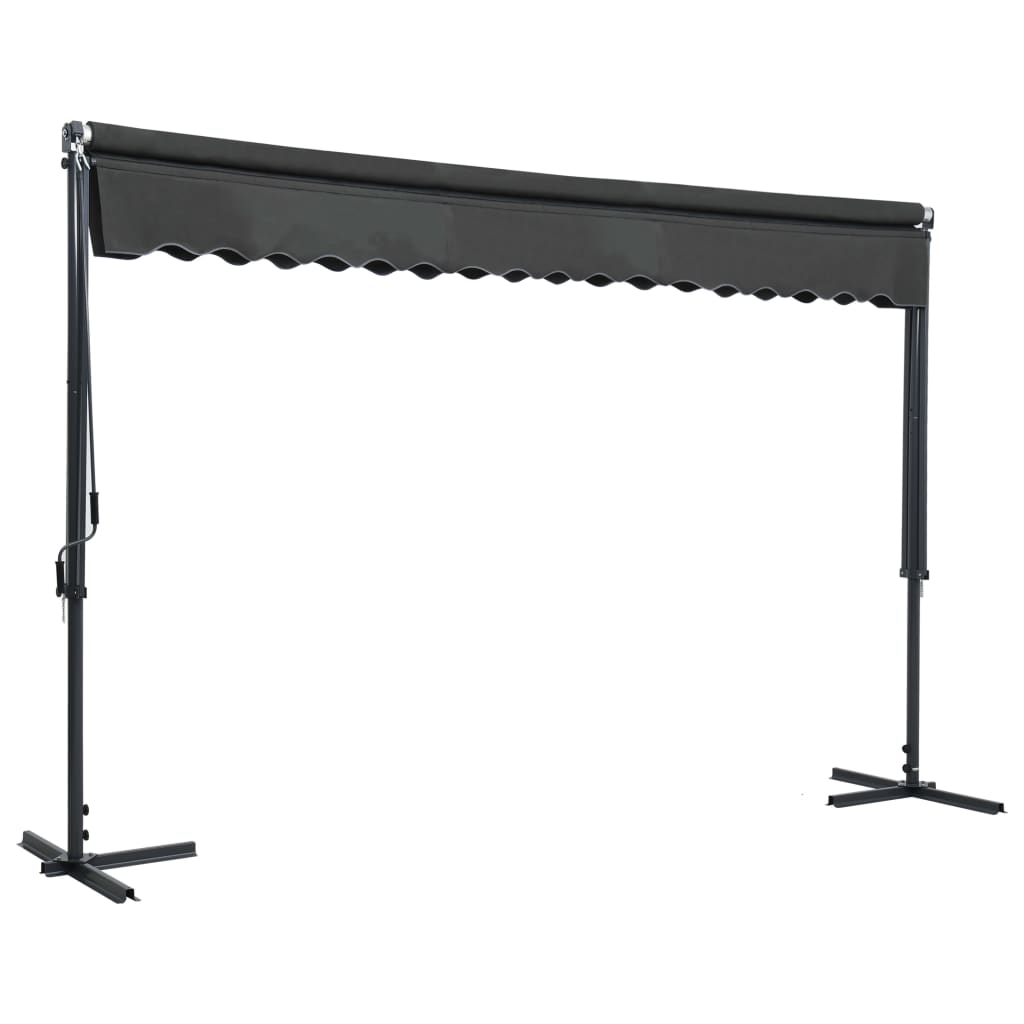 vidaXL Toldo de pé 400x300 cm antracite