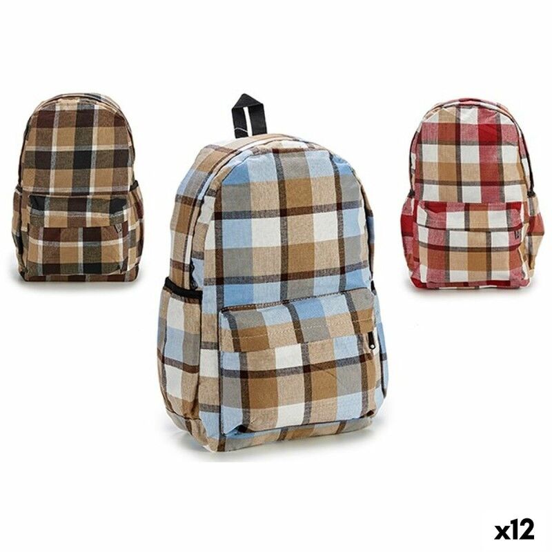 Pincello|Mochila Escolar Pincello AR1903644 13 x 45 x 31 cm Quadros (12 Unidades)