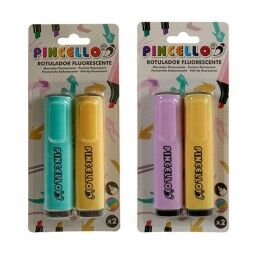 Pincello|Marcador Fluorescente Pincello AR1807536 Pastel (72 Unidades)