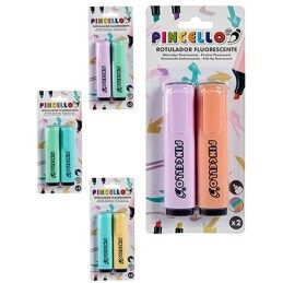 Pincello|Marcador Fluorescente Pincello AR1807536 Pastel (72 Unidades)