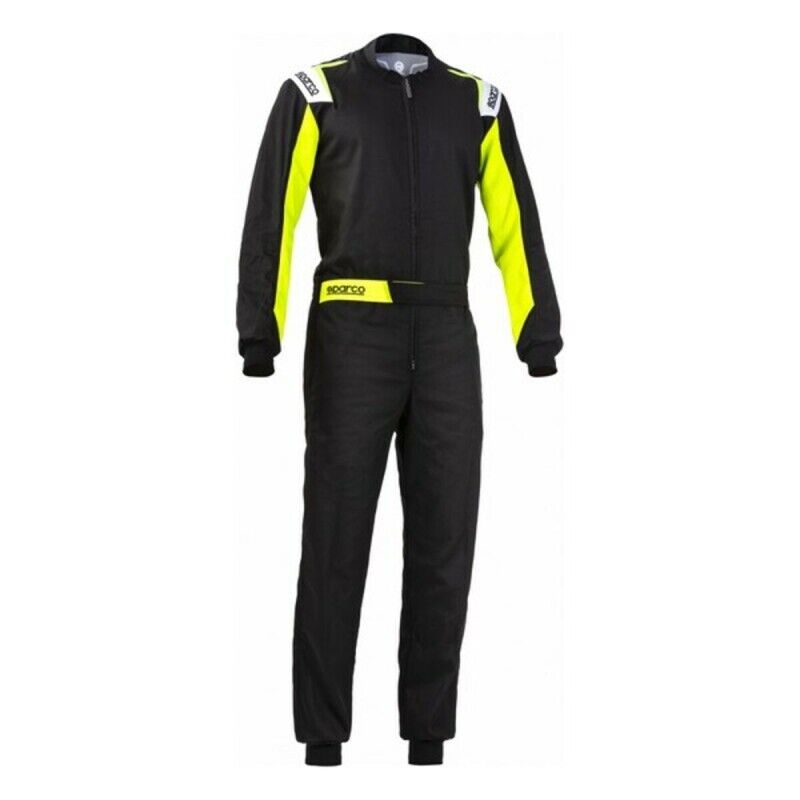 Sparco|Fato de Karting Sparco Rookie Amarelo Preto (Tamanho XXL) Sparco|Fato de Karting Sparco Rookie Amarelo Preto (Tamanho XXL)