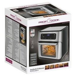 N'oveen|Fritadeira de Ar N'oveen AF770 Preto Prateado 1700 W 6,5 L