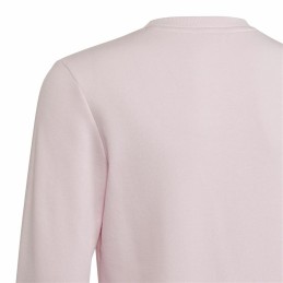 Camisola sem Capuz Menina Adidas Essentials Rosa Claro