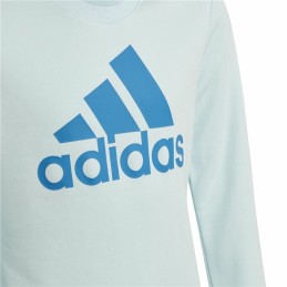 Camisola sem Capuz Menina Adidas Essentials Azul Claro