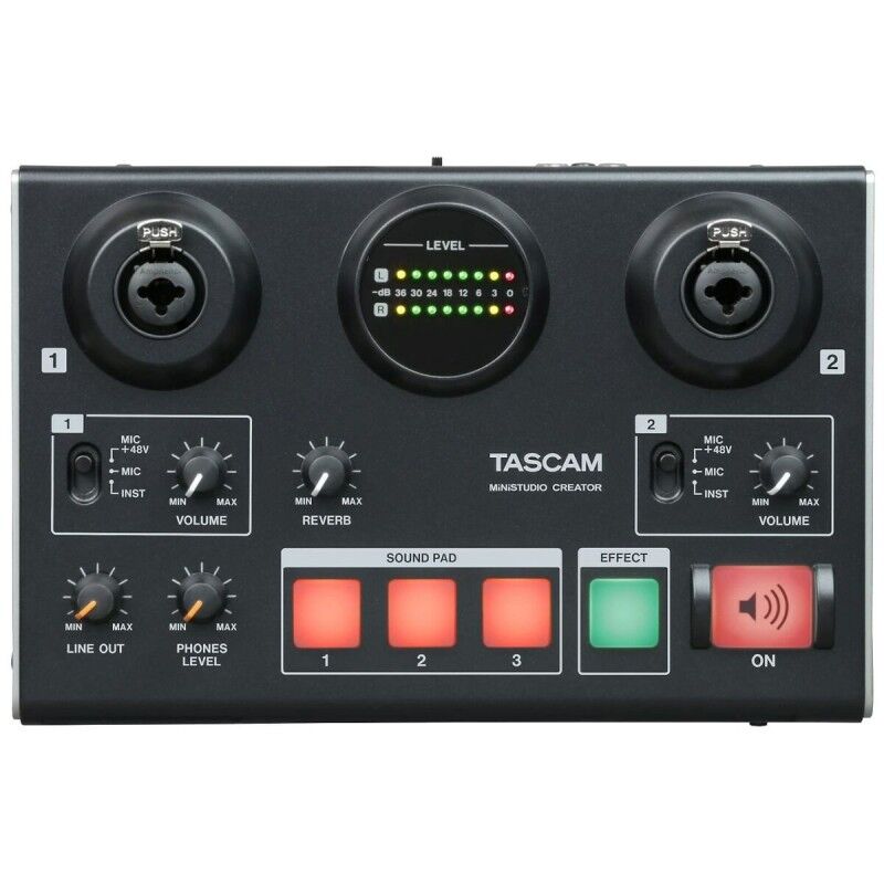 Tascam|Gravador Externo Tascam US-42B Mini Studio Tascam|Gravador Externo Tascam US-42B Mini Studio