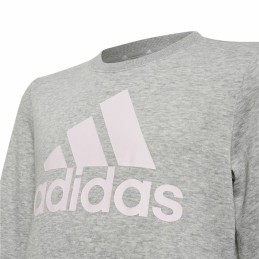 Camisola sem Capuz Menina Adidas Essentials Cinzento