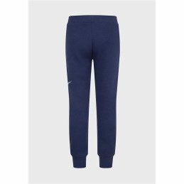 Calças Desportivas Infantis Nike Metallic HBR Gifting Azul Marinho