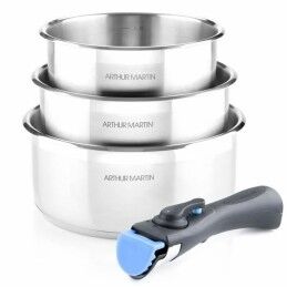 Electrolux|Bateria de Cozinha Electrolux E3SS Prateado 5 Peças