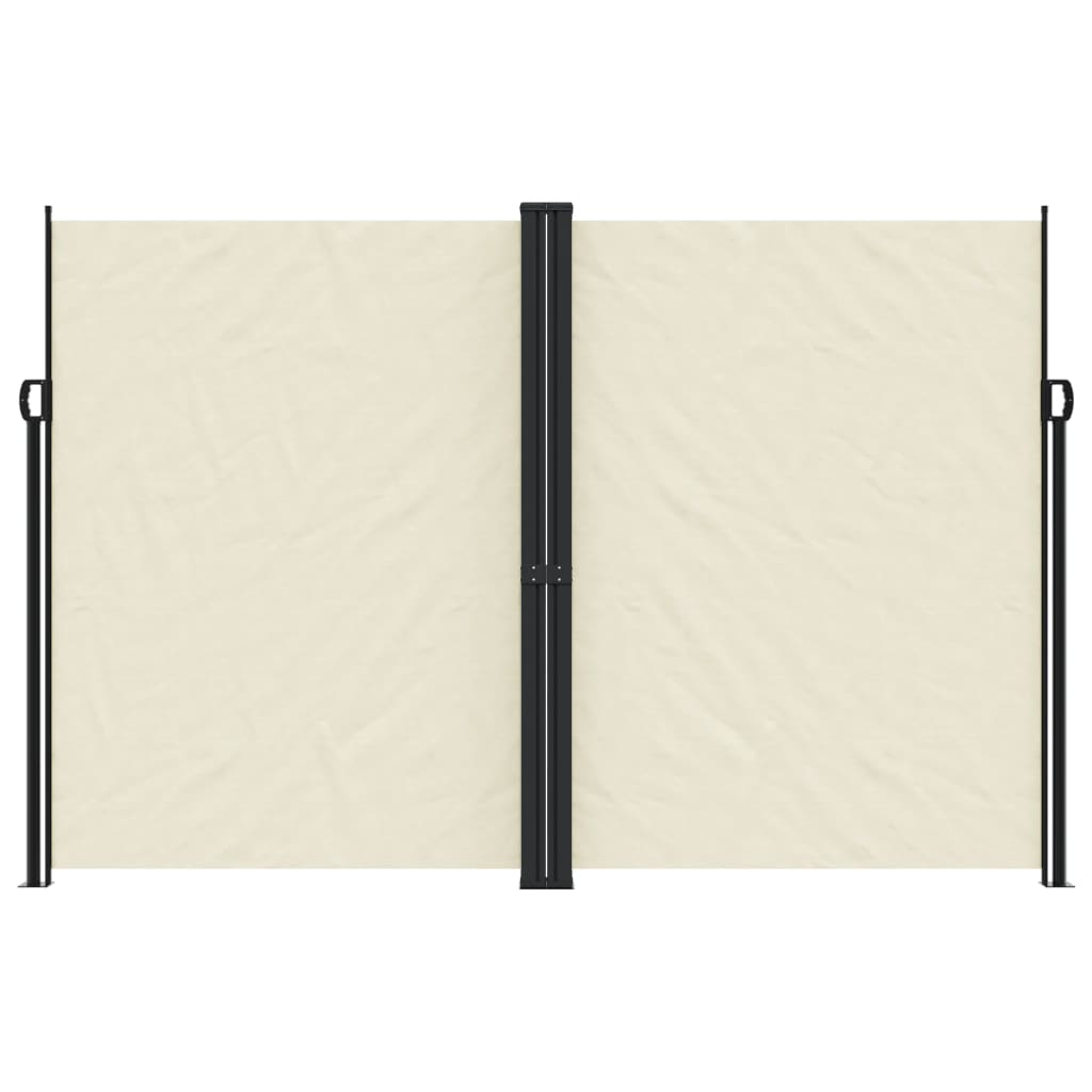 vidaXL Toldo lateral retrátil 220x1000 cm creme