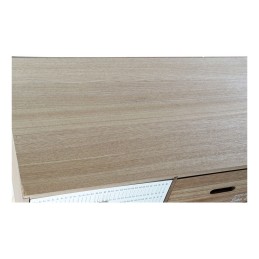 Secretária DKD Home Decor Branco Castanho Madeira (100 x 50 x 76 cm)