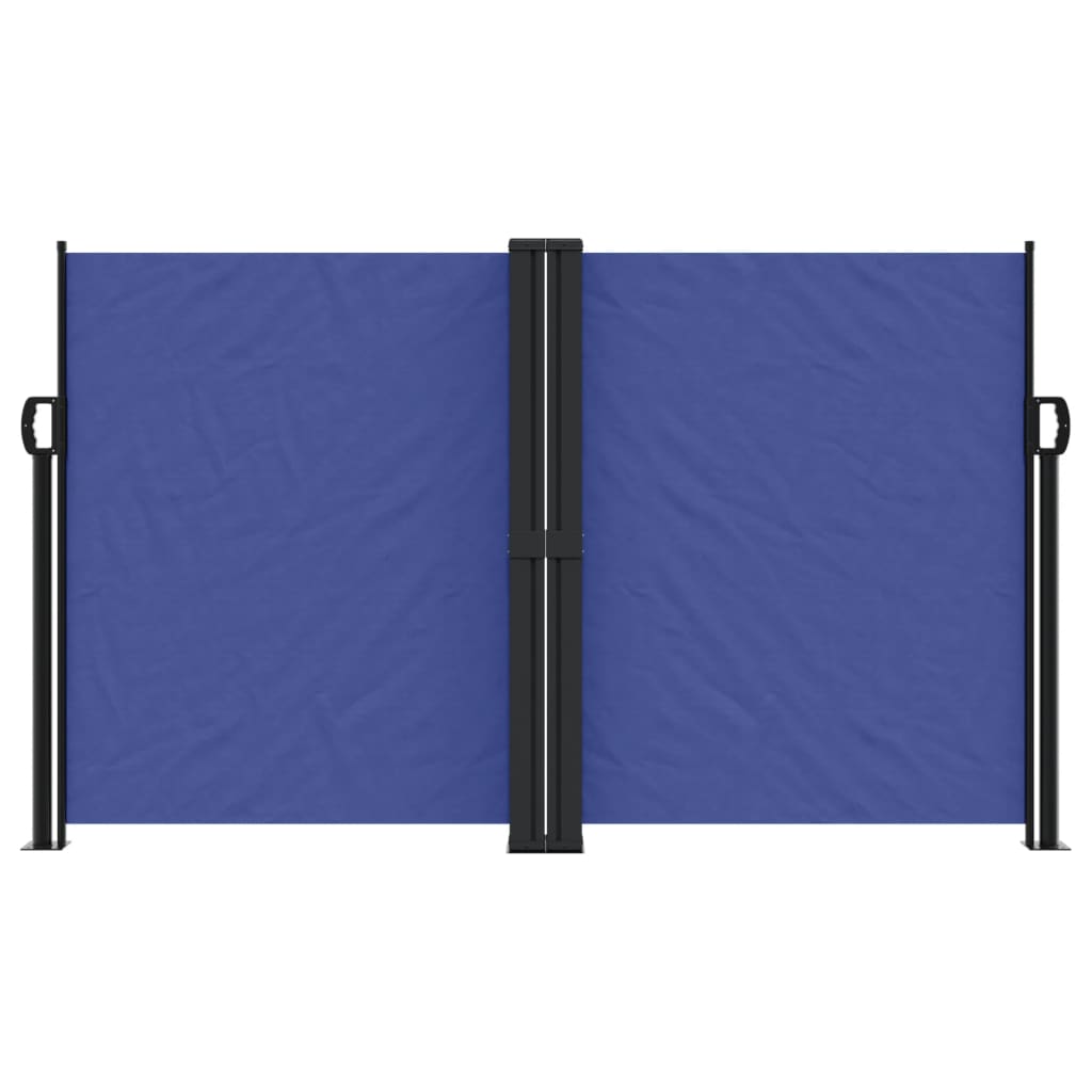 vidaXL Toldo lateral retrátil 140x1200 cm azul