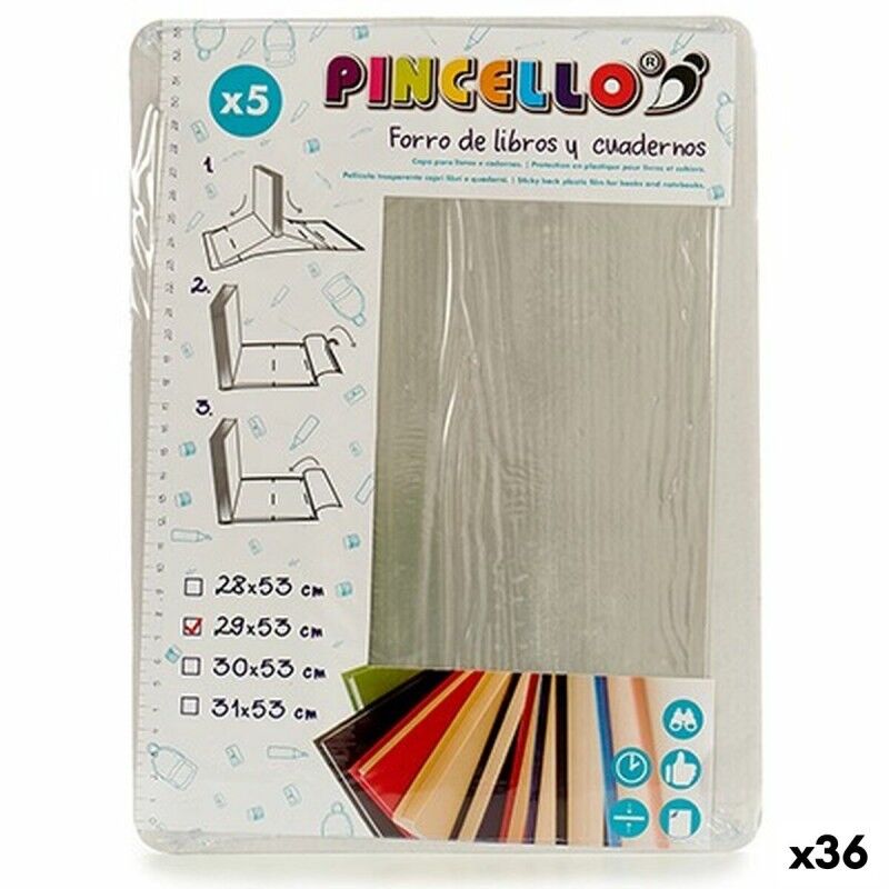Pincello|Capa Adesiva para Livros Pincello 1805002 Plástico Pincello|Capa Adesiva para Livros Pincello 1805002 Plástico