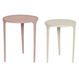 Home ESPRIT|Mesa de apoio Home ESPRIT Preto Metal 60 x 30 x 60 cm