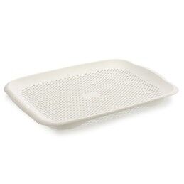 Gondol|Escorredor Branco Plástico 27 x 3 x 36,3 cm (24 Unidades)