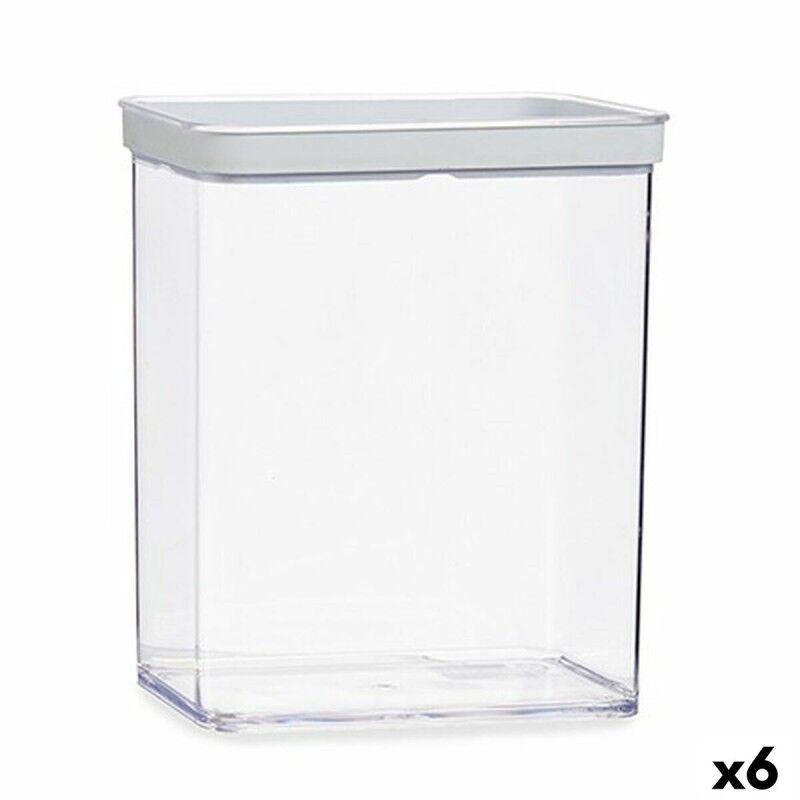 Gondol|Frasco Transparente Silicone poliestireno ABS 3,3 L 10,5 x 23,7 x 21 cm (6 Unidades) Gondol|Frasco Transparente Silicone poliestireno ABS 3,3 L 10,5 x 23,7 x 21 cm (6 Unidades)
