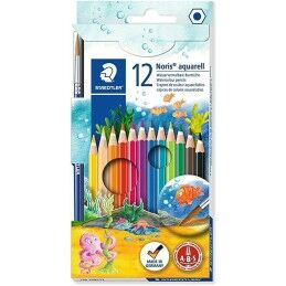 Staedtler|Lápiz de Cor Aquarela Staedtler Noris 12 Peças Multicolor (10 Unidades)