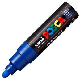 POSCA|Marcador POSCA PC-7M Azul (6 Unidades)