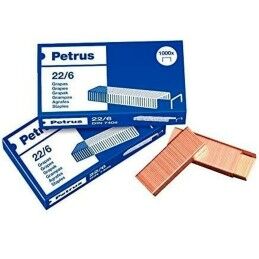 Petrus|Grampos Petrus 22/6 6 mm (25 Unidades)