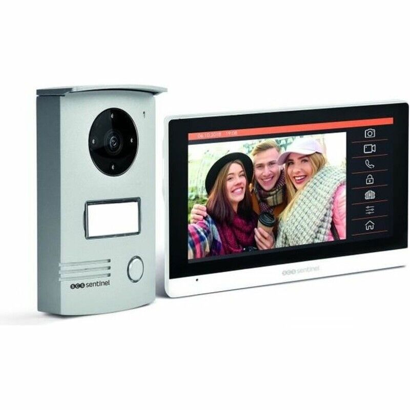 SCS SENTINEL|Intercomunicador Inteligente SCS SENTINEL VisioDoor 7+ 7" Branco