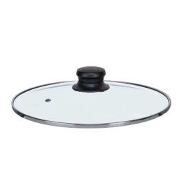 Kinvara|Tampa para Tachos Kinvara CN-SW1304-22CM Transparente Prateado Cristal 22 cm (12 Unidades)