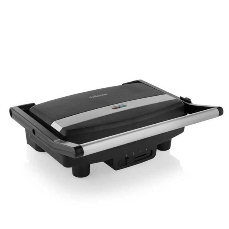 Tristar|Grill de contacto Tristar GR-2856 1000W Preto Aço 28 x 19 cm