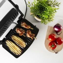 Tristar|Grill de contacto Tristar GR-2856 1000W Preto Aço 28 x 19 cm