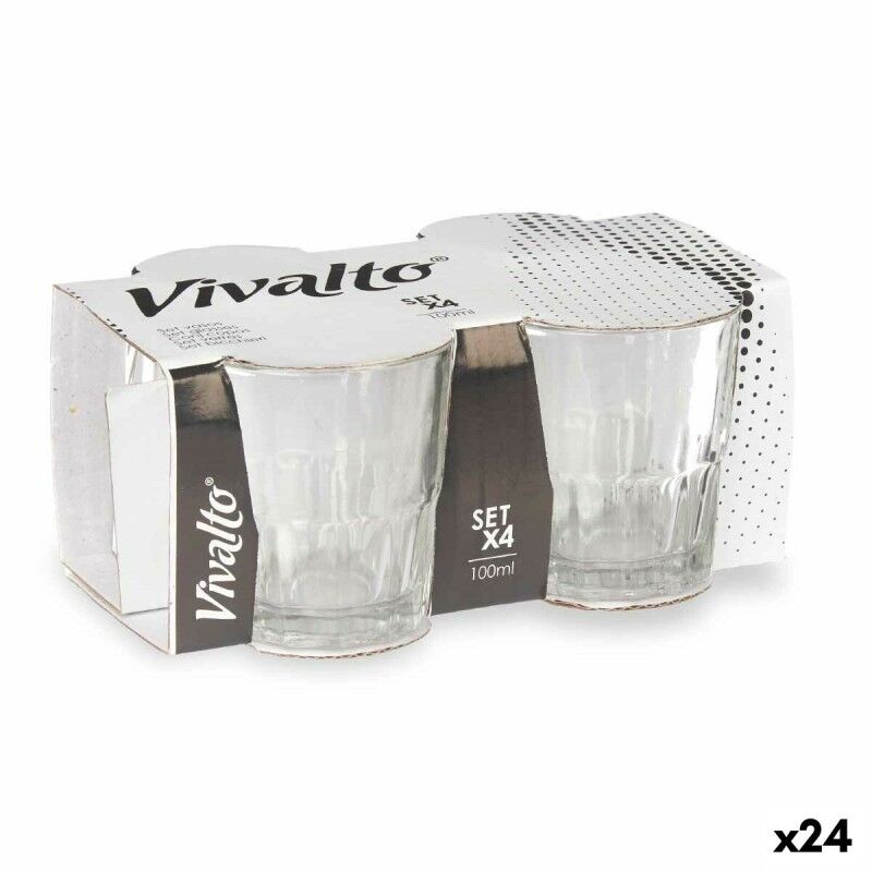 Vivalto|Copo Vivalto RYG5041 Transparente Vidro 100 ml Café (24 Unidades) Vivalto|Copo Vivalto RYG5041 Transparente Vidro 100 ml Café (24 Unidades)