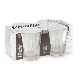 Vivalto|Copo Vivalto RYG5041 Transparente Vidro 100 ml Café (24 Unidades)