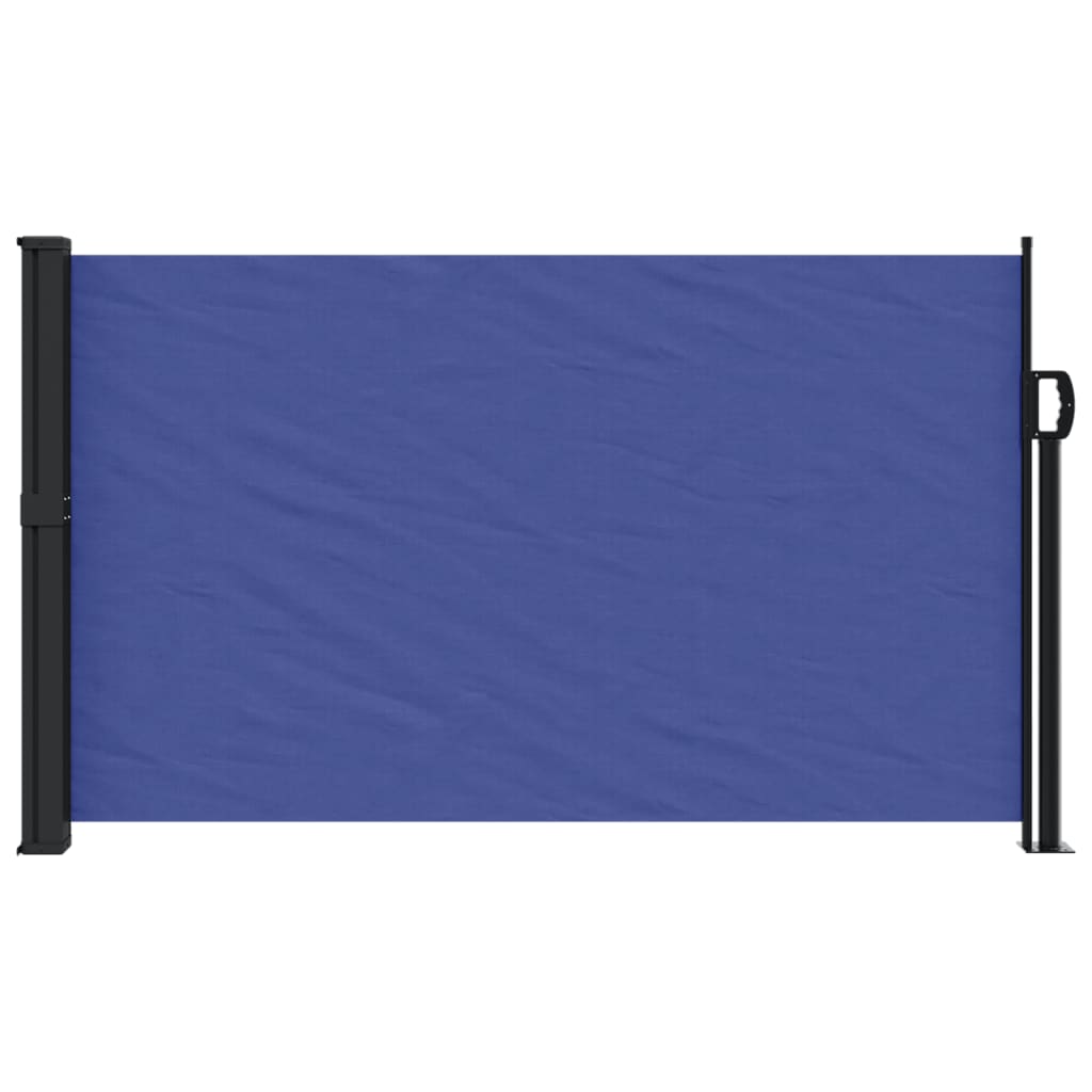 vidaXL Toldo lateral retrátil 120x500 cm azul