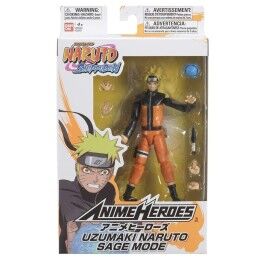 Naruto|Figura articulada Naruto Anime Heroes - Uzumaki Naruto Sage Mode 17 cm