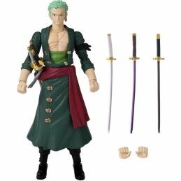 One Piece|Figura articulada One Piece Anime Heroes - Roronoa Zoro 17 cm