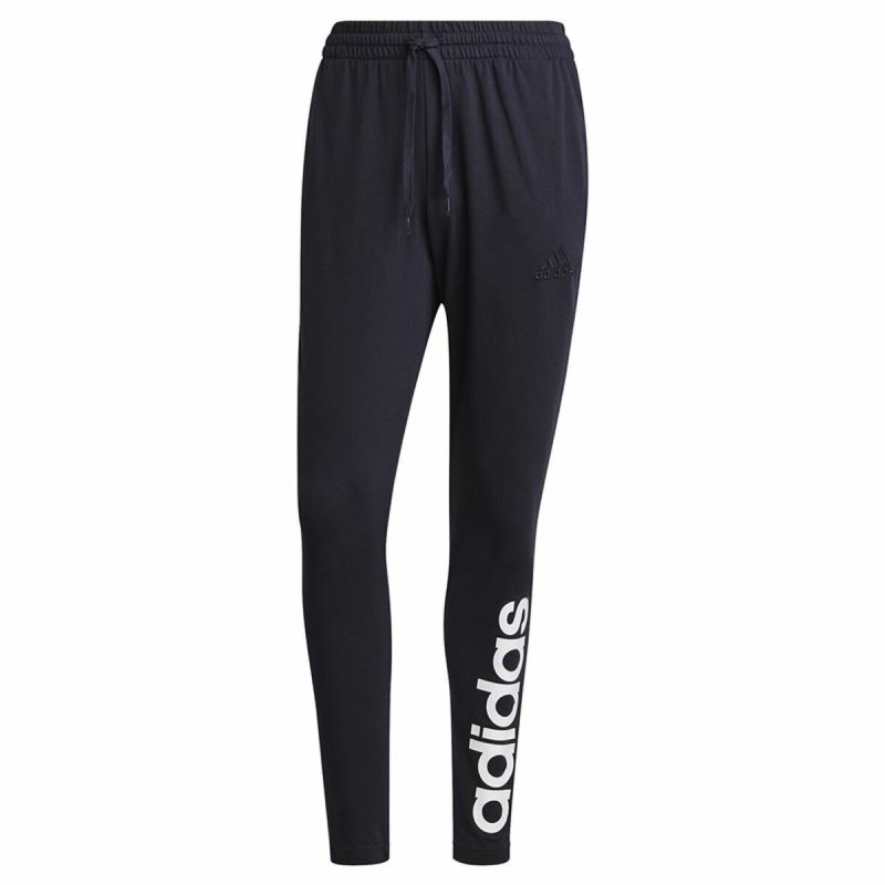 Calças de Treino para Adultos Adidas Essentials Single Jersey Tapered Azul Homem