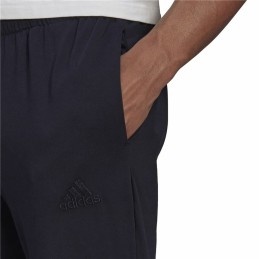 Calças de Treino para Adultos Adidas Essentials Single Jersey Tapered Azul Homem