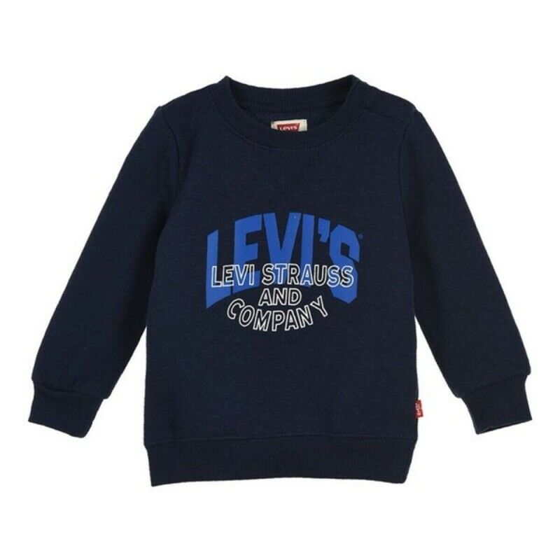 Levi's|Camisola Infantil Levi's TWO TONE PRINT Azul Marinho