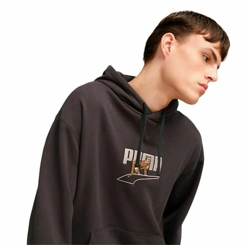 Puma|Polar com Capuz Homem Puma Downtown Graphic Puma|Polar com Capuz Homem Puma Downtown Graphic