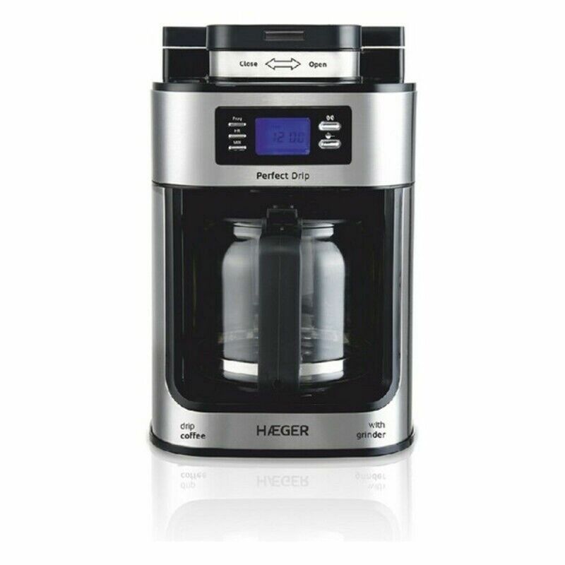 Haeger|Máquina de Café de Filtro Haeger CM-10B.010A 1,2 L 1050W 1050 W 1,25 L Haeger|Máquina de Café de Filtro Haeger CM-10B.010A 1,2 L 1050W 1050 W 1,25 L