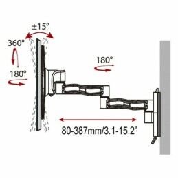 Haeger|Suporte TV Haeger 5608475 17" - 37"