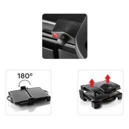 Haeger|Grill Haeger GR-190.008A 1900W Preto Aço inoxidável