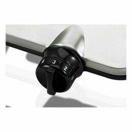 Haeger|Fogão Eléctrico Haeger HP-01S.014A Aço inoxidável 1 Fogão Preto Prateado 1500W