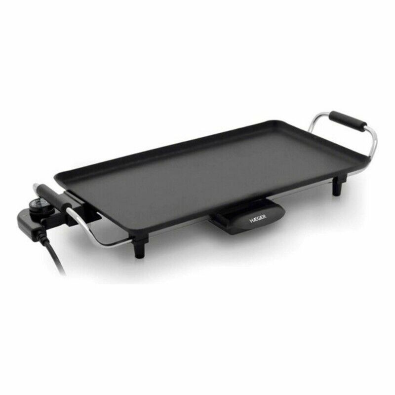 Haeger|Chapa Assadora Lisa Haeger GR-200.010A Preto 2000 W Haeger|Chapa Assadora Lisa Haeger GR-200.010A Preto 2000 W