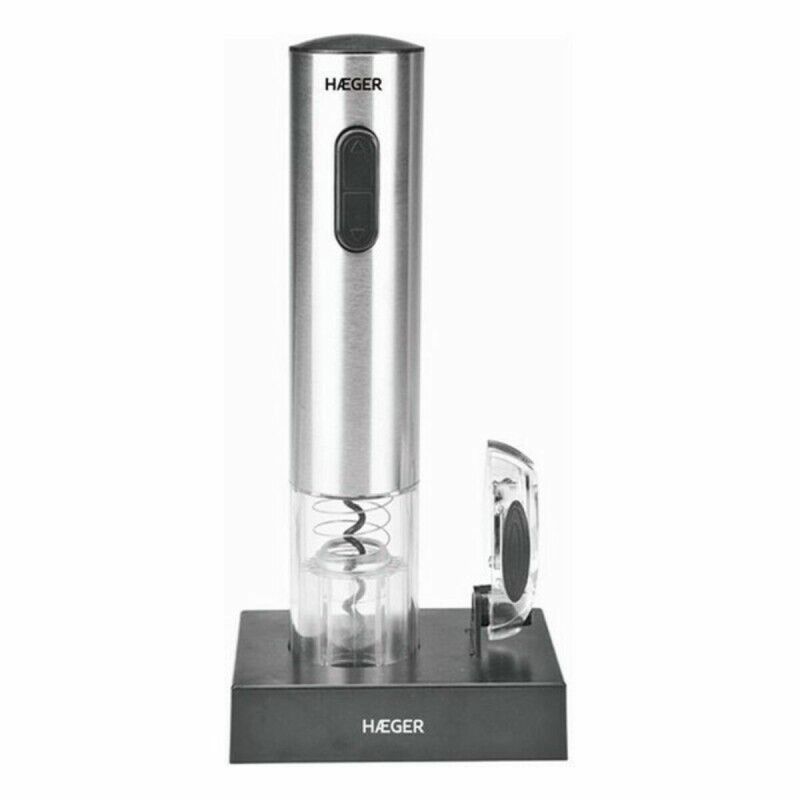Haeger|Saca-rolhas elétrico Haeger WO-PSC.003A Aço inoxidável