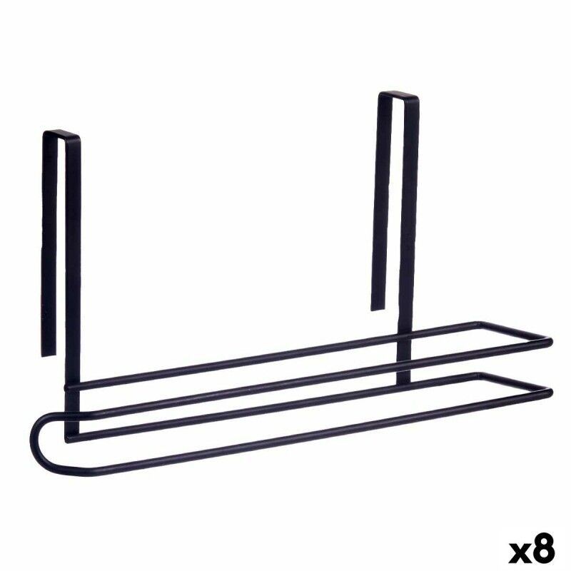 Kinvara|Suporte para Rolos de Papel de Cozinha Kinvara W6128-6 PDQ Preto Ferro 34 x 17,3 x 10,5 cm (8 Unidades) Kinvara|Suporte para Rolos de Papel de Cozinha Kinvara W6128-6 PDQ Preto Ferro 34 x 17,3 x 10,5 cm (8 Unidades)