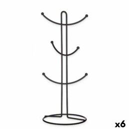 DKD Home Decor|Caixa para Infusões DKD Home Decor Cristal Cor de Rosa Metal Branco 24 x 24 x 7 cm 3 Peças Madeira MDF