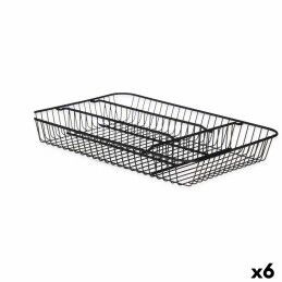 Quttin|Porta-guardanapos Quttin 17,5 x 17,5 x 9,5 cm (12 Unidades) Cromado