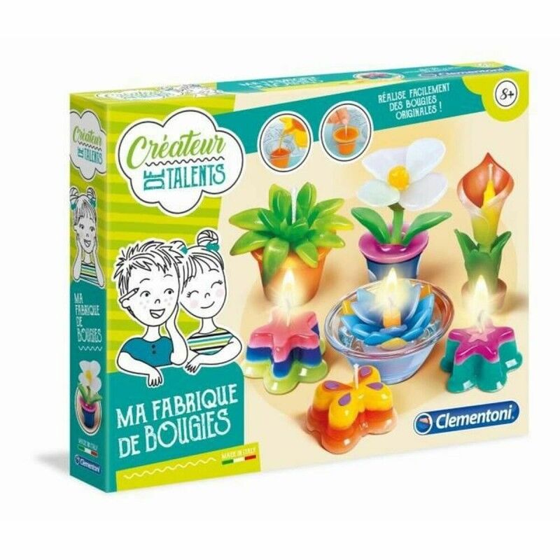 Clementoni|Jogo de Trabalhos Manuais Clementoni My Candle Factory Clementoni|Jogo de Trabalhos Manuais Clementoni My Candle Factory