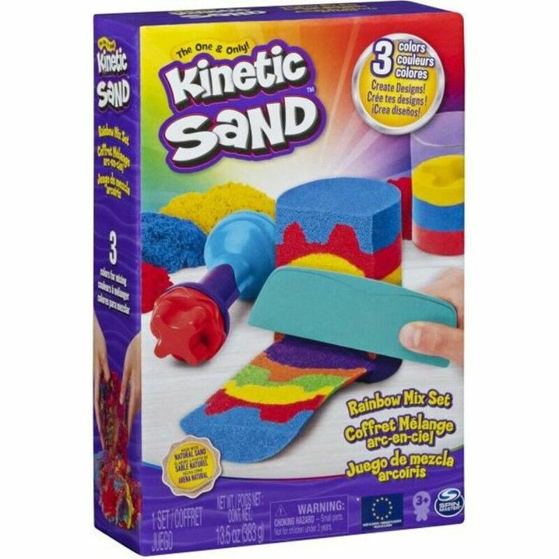 Kinetic Sand|Areia Mágica Kinetic Sand 6053691 Arco-íris Kinetic Sand|Areia Mágica Kinetic Sand 6053691 Arco-íris