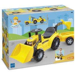 Ecoiffier|Andarilho Ecoiffier Carrier Amarelo Trator