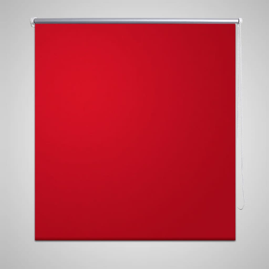 Estore de rolo 100 x 230 cm, Vermelho